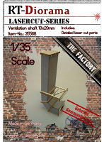 RTD35568 1/35 換気ダクト （10 x 20mm）