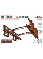 RTD35695 1/35 7.5t天井クレーンレール拡張セット