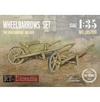 RTD35709 1/35 手押し車セット （2種各1）