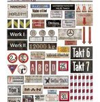 RTD35755 1/35 プリントアクセサリー:WW.II ドイツの工場のサイン 4 （小）