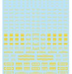 1/100 GM コーションデカール No.15「リアルスタイル＃1」イエロー