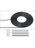 ディテールアップパーツシリーズ パイピングケーブル外径φ0.8mm（ブラック）