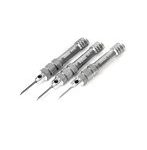 DULO グリップ付きタガネ 【 タングステンブレードPRO】3本セット（0.075mm、0.1mm、0.15mm）