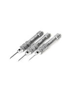 DULO グリップ付きタガネ 【 タングステンブレードPRO】3本セット（0.075mm、0.1mm、0.15mm）