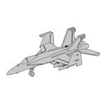 T24V700-032M 1/700 アメリカ海軍F/A-18Eスーパーホーネット