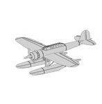 T23V700-018M 1/700 日本海軍零式水上偵察機