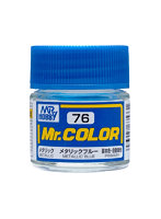 C076 Mr.カラー メタリックブルー