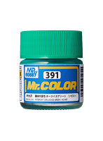C391 Mr.カラー 飛行機模型用カラー 機体内部色ターコイズグリーン（ソビエト）