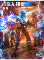 BA001 1/12 テスラ トゥルーパー