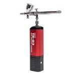 PROFIX Tech Liner ワイヤレス充電対応 充電式エアブラシセット TR-03 PRO レッド