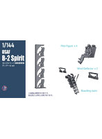 M14016 1/144 B-2 Spirit ディテール