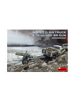 MA35272 1/35 ソビエト2T6X4トラック＆76ミリUSV-BR砲