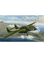 L4806 1/48 WWII アメリカ陸軍 P-61A ブラックウィドウ グラスノーズ