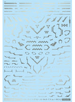 1/100 GM ラインデカール No.5「ニューロン」ライトガンメタリック