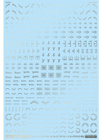 1/144 GMコーションデカールNo.12「オペレーションテキスト＃2」ライトガンメタリック