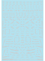 1/144 GM ラインデカール No.4「with コーション」＃2ライトグレー