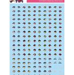 メガミデバイス瞳デカールセット16 皇巫 スサノヲ レガリア 用