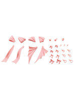 ドレスアップパーツ キュートリボンセット