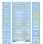 マイクロコーションA イエロー×ホワイト×ダークグレー