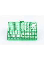 11-GR 1/32 マーカーランプ4枚セット （クリアグリーン） ザ☆デコトラパーツ