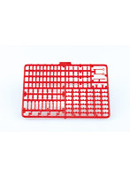 11-RE 1/32 マーカーランプ4枚セット （クリアレッド） ザ☆デコトラパーツ