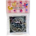 レジンモールド RM-6 HEART＆STAR