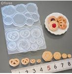 C-846 小さいクッキーB＆E 両面型（プレッツェル＆ロシアン）