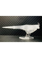 銀河英雄伝説 帝国総旗艦 ブリュンヒルト 1/8000 プラモデルキット クリア成型版