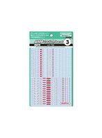 AMP03-144-ORE 1/144 AMP03 コーションデカール レッド（1枚入）
