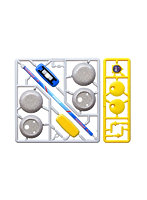 プリプラ フィギュアのスポーツ カーリング イエロー