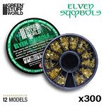 真ちゅう製エルヴンルーン＆シンボルマークセット