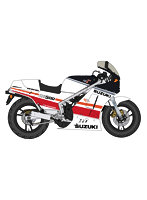 21764 1/12 スズキ RG500Γ 後期型 ‘レッド/ホワイトカラー’