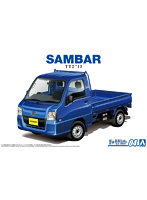 【再販】4 1/24 スバル TT1 サンバートラック WRブルーリミテッド ’11 ザ・モデルカー