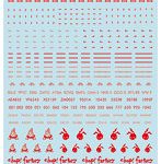 チョップデカールC3 レッド