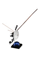 SP635 1/48 無人宇宙探査機 ボイジャー w/ミッションエンブレムワッペン