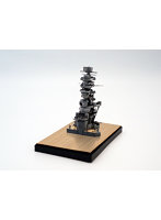 350艦船-6 EX-2 1/350 艦船モデルシリーズ No.6 EX-2 日本海軍戦艦 扶桑 艦橋（木甲板シール付き）