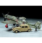 25213 1/48 フォッケウルフFw190 D-9 JV44・シトロエン11CVスタッフカー
