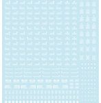 CDC-01W チョップデカールC1 ホワイト