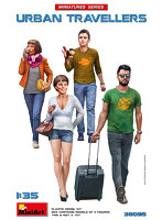 MA38095 1/35 都市の旅行者 フィギュア4体入