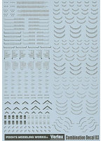 VCD-03DG コンビネーションデカール03 ダークグレー