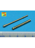 アベール 16L01 1/16米ブローニングM1919A4戦車車載機銃・2パートマズル型