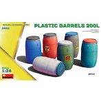 MA24011 1/24 プラスチック樽 200L
