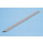 OM-394 プラ=材料【グレー】 角棒4.0mm 4本入