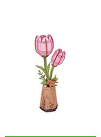 【10%ポイント還元中】ピンクチューリップ