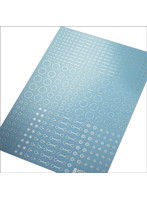 アクセントデカール A ホイルホロシルバー（1枚入）