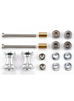 【10%ポイント還元中】ミニ四駆 2段アルミローラーセット（9-8mm）