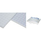 【10%ポイント還元中】プラ=プレート グレー 目盛:ホワイト 厚:1.0mm