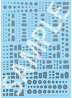 【10%ポイント還元中】HJMデカール センサー01［ミラーシルバー］