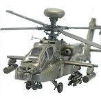アカデミー 1/144 アメリカ陸軍 AH-64D/DJ アパッチ