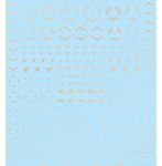 FREE GM ラインデカール No.10「サークル ＆ ワンポイント ＃2」ゴールド